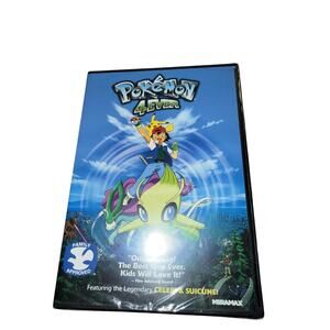 Pokemon 4 Ever DVD Factory Sealed New Family Approved Celebi Suicune Miramax